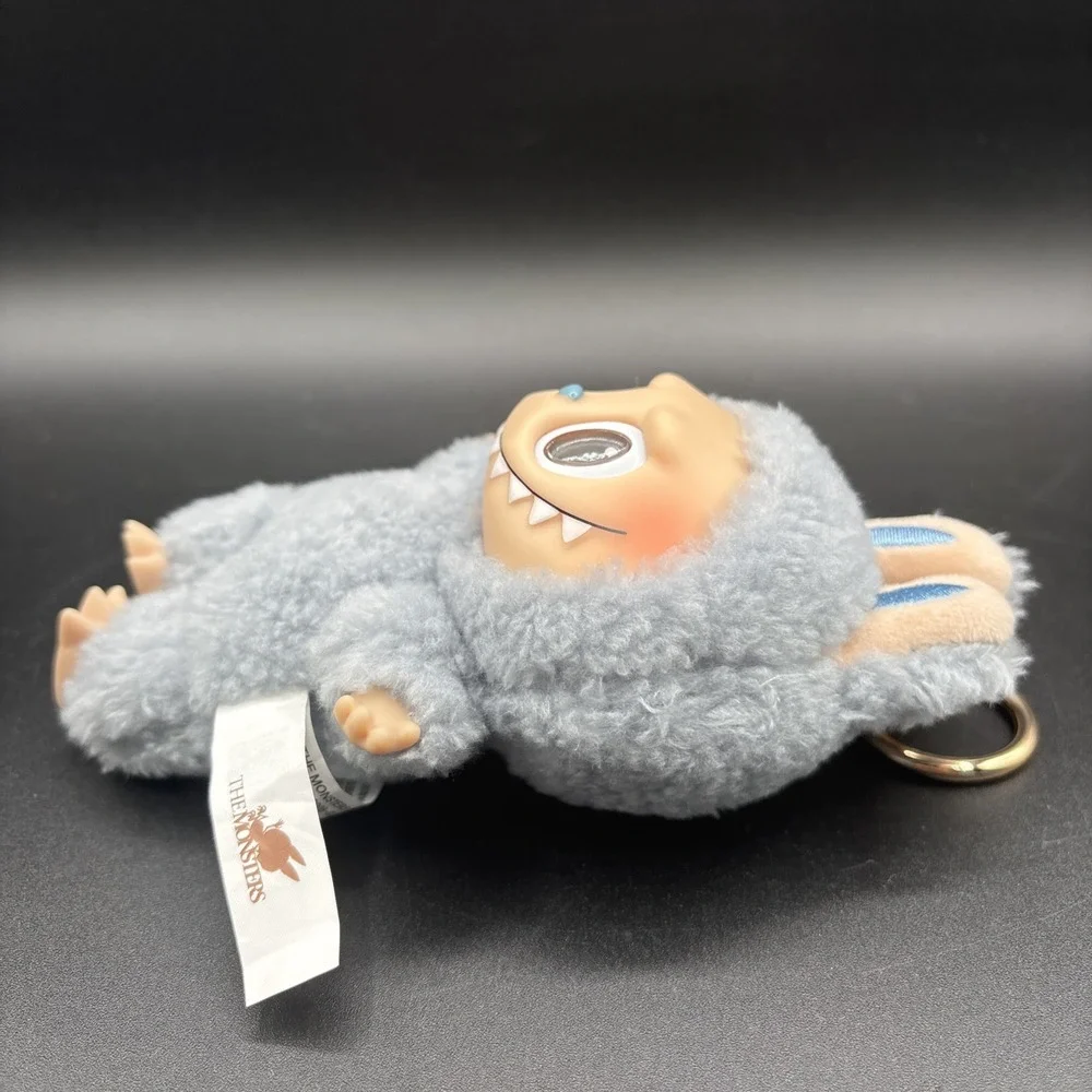 POP MART Labubu The Monsters Exciting Macaron Plush Pendant Sea Salt Coconut